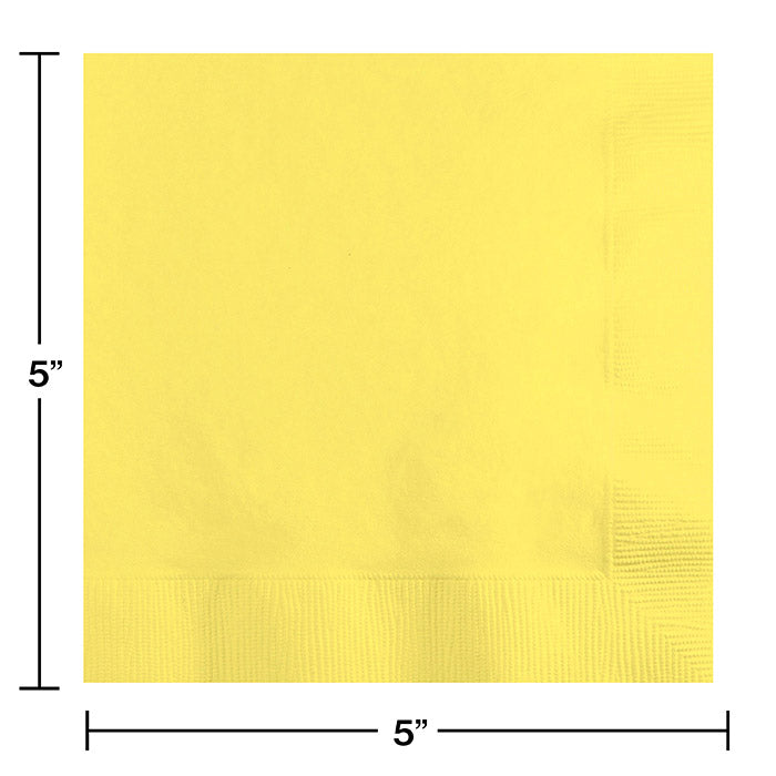 Party Decorations Mimosa Beverage Napkin, 3 Ply, 50 ct