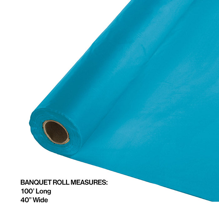 Party Decorations Turquoise Banquet Roll 40" X 100'