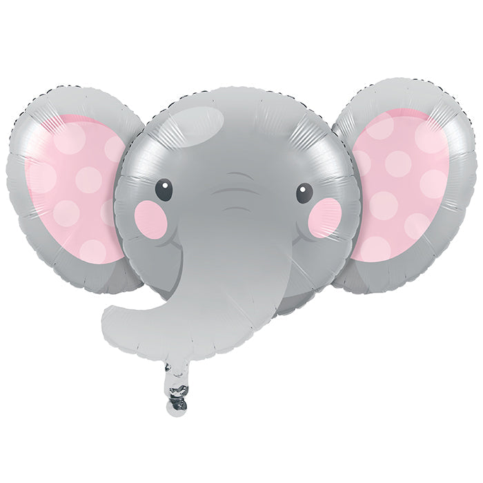 Party Decorations Enchanting Elephants Girl Metallic Balloon