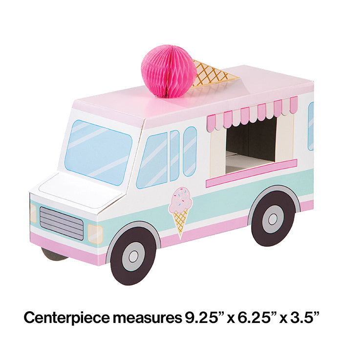 Party Decorations Ice Cream Party Centerpiece 3D