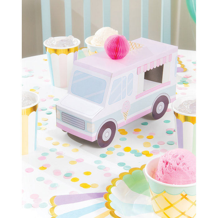 Party Decorations Ice Cream Party Centerpiece 3D