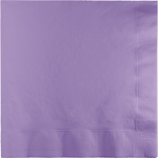 Party Decorations Luscious Lavender Luncheon Napkin 2Ply, 50 ct