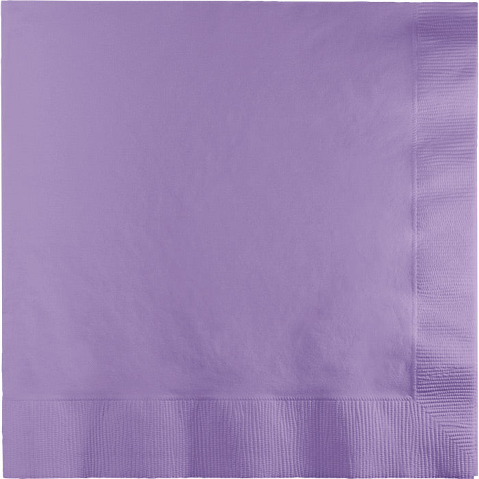 Party Decorations Luscious Lavender Luncheon Napkin 2Ply, 50 ct