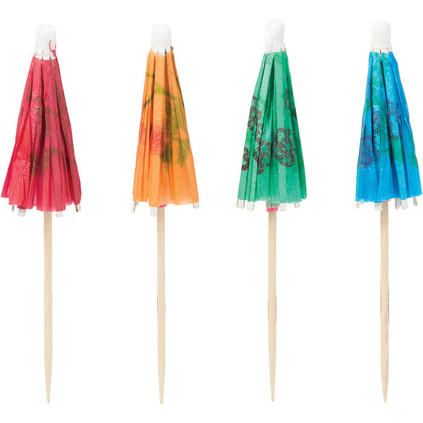 Party Decorations Wooden Picks, Parasol 4