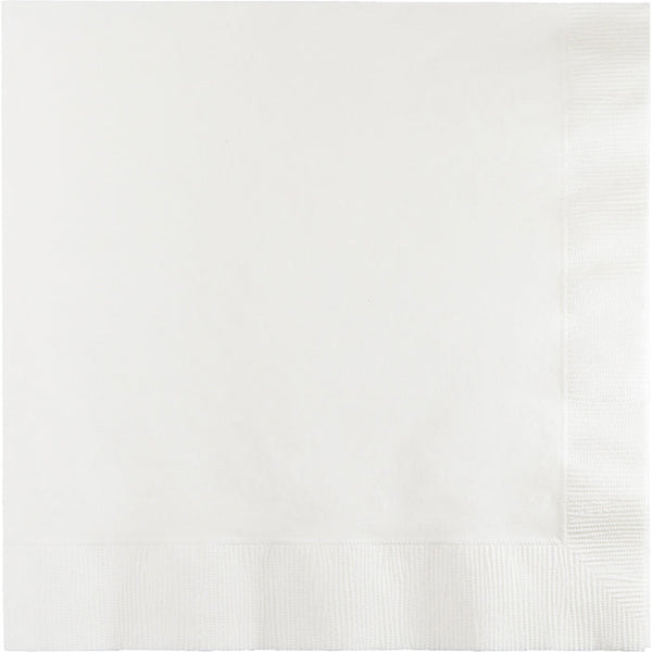 Party Decorations White Dinner Napkins 3Ply 1/4Fld, 25 ct