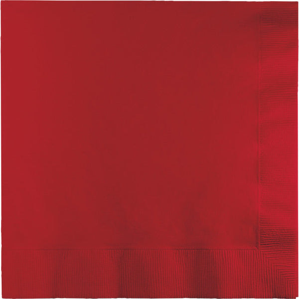 Party Decorations Classic Red Luncheon Napkin 2Ply, 50 ct