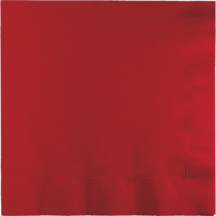 Party Decorations Classic Red Luncheon Napkin 2Ply, 50 ct