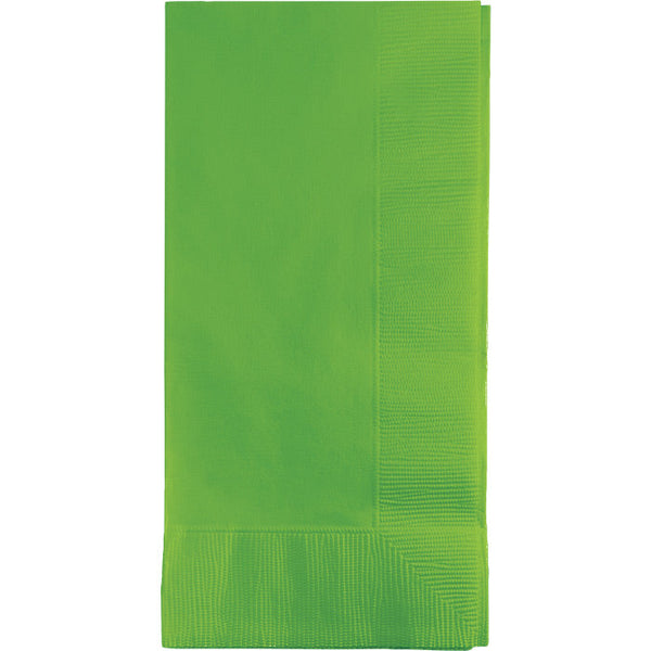 Party Decorations Fresh Lime Dinner Napkins 2Ply 1/8Fld, 50 ct