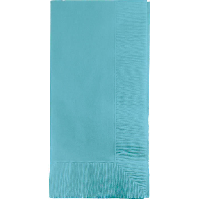 Party Decorations Pastel Blue Dinner Napkins 2Ply 1/8Fld, 50 ct