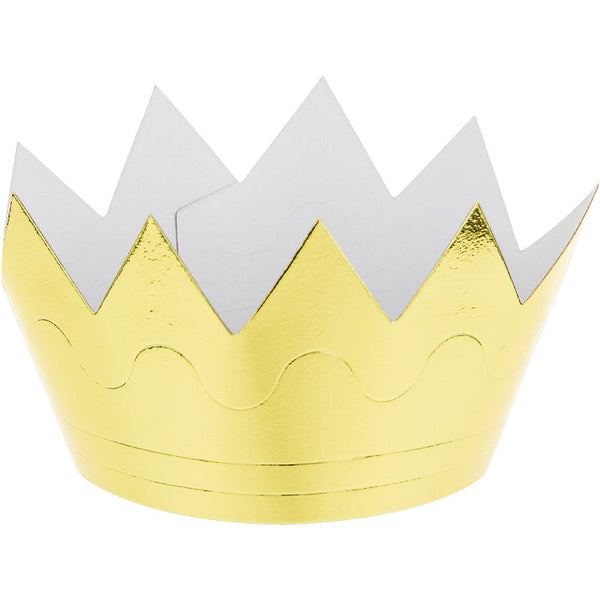 Party Decorations Mini Foil Crown, 6 ct