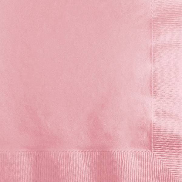 Party Decorations Classic Pink Beverage Napkin 2Ply, 50 ct