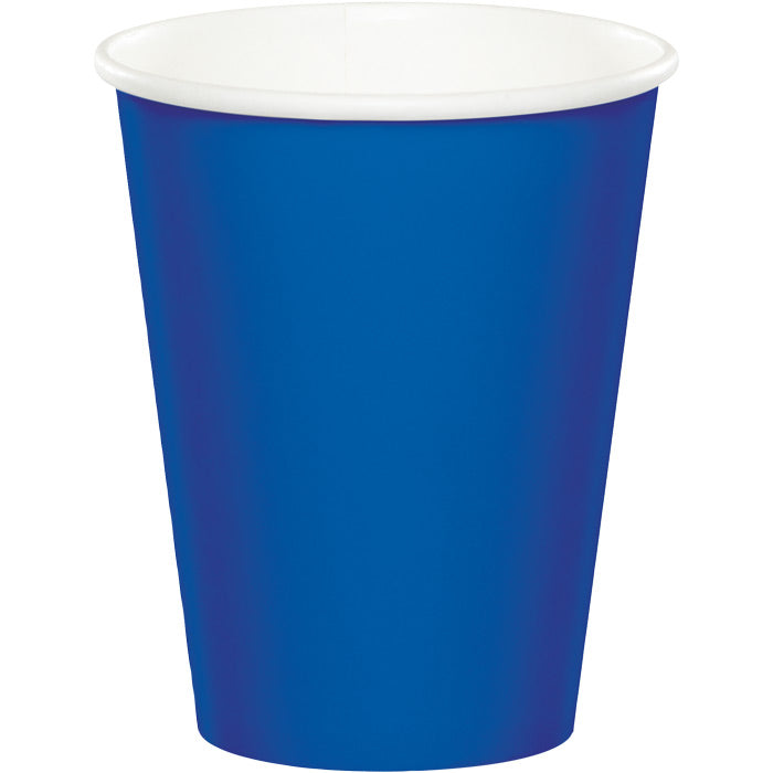 Party Decorations Cobalt Hot/Cold Paper Cups 9 Oz., 24 ct