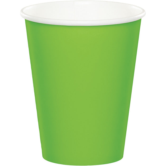 Party Decorations Fresh Lime Hot/Cold Paper Cups 9 Oz., 24 ct