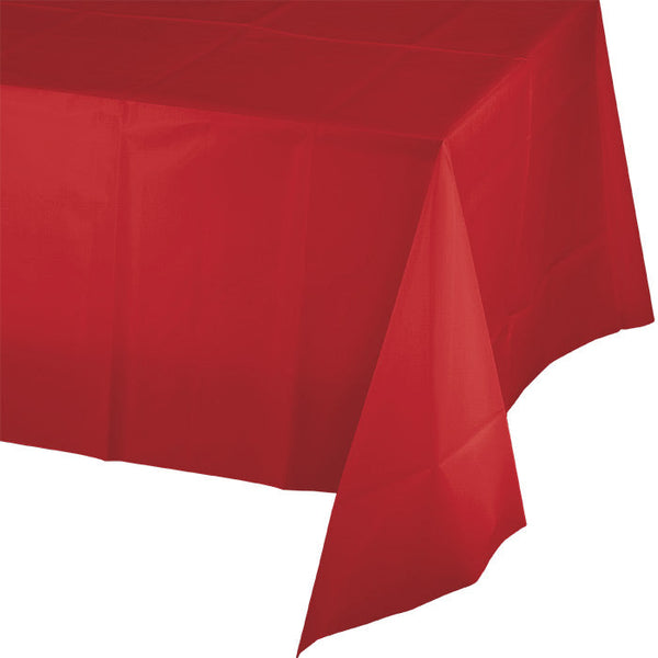 Party Decorations Classic Red Tablecover Plastic 54