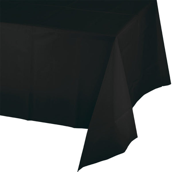 Party Decorations Black Velvet Tablecover Plastic 54