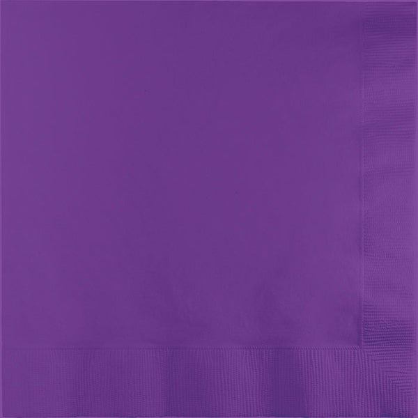 Party Decorations Amethyst Luncheon Napkin 2Ply, 50 ct