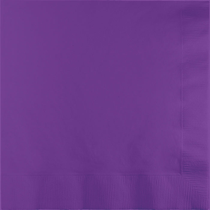 Party Decorations Amethyst Luncheon Napkin 2Ply, 50 ct