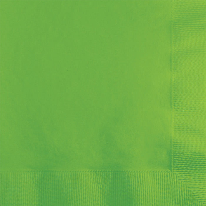 Party Decorations Fresh Lime Beverage Napkin 2Ply, 50 ct