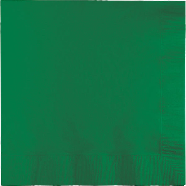 Party Decorations Emerald Green Beverage Napkins, 20 ct