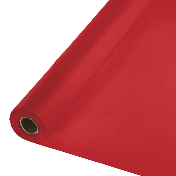 Party Decorations Classic Red Plastic Banquet Roll 40