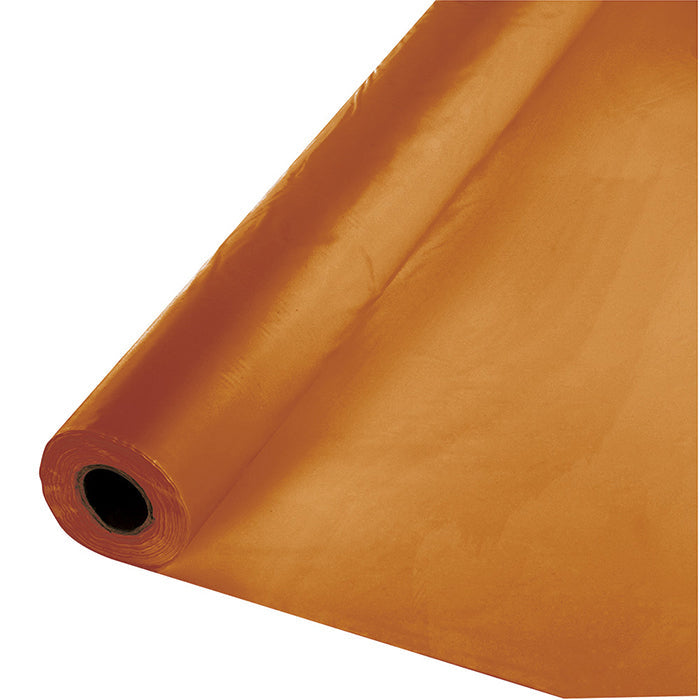 Party Decorations Pumpkin Spice Banquet Roll 40" X 100'