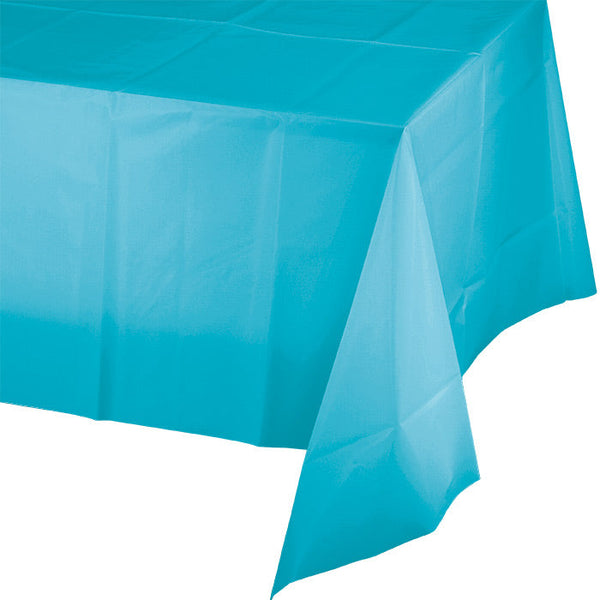 Party Decorations Bermuda Blue Tablecover Plastic 54