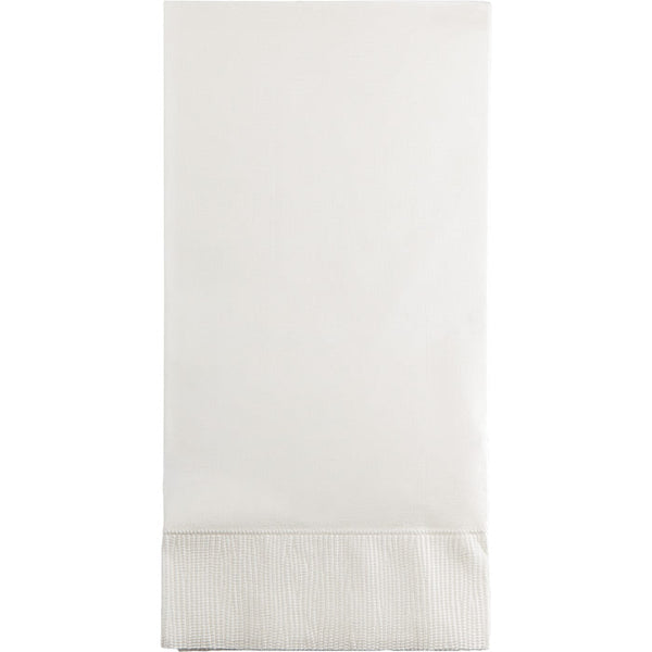 Party Decorations White Guest Towel, 3 Ply, 16 ct