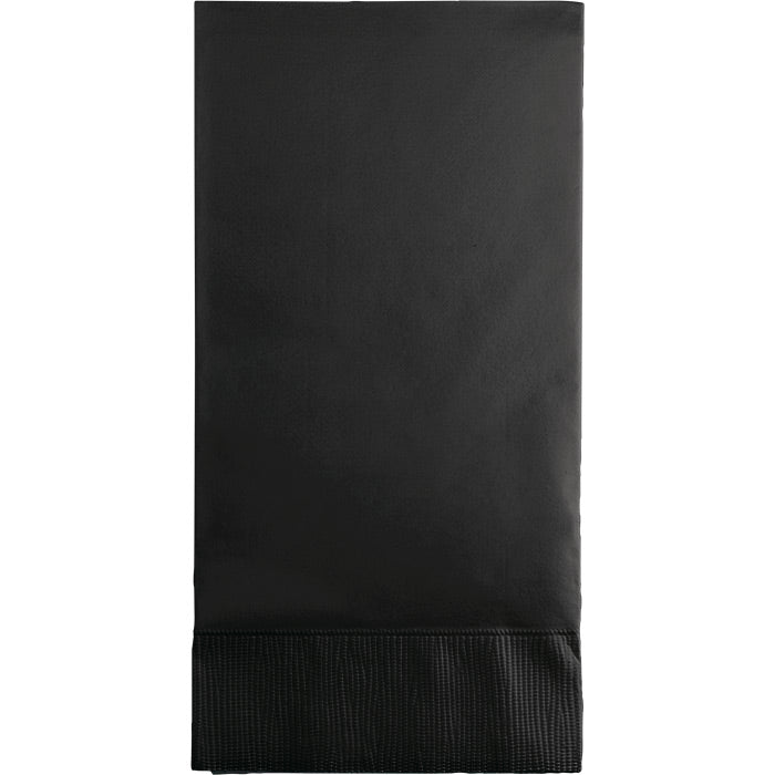 Party Decorations Black Velvet Guest Towel, 3 Ply, 16 ct