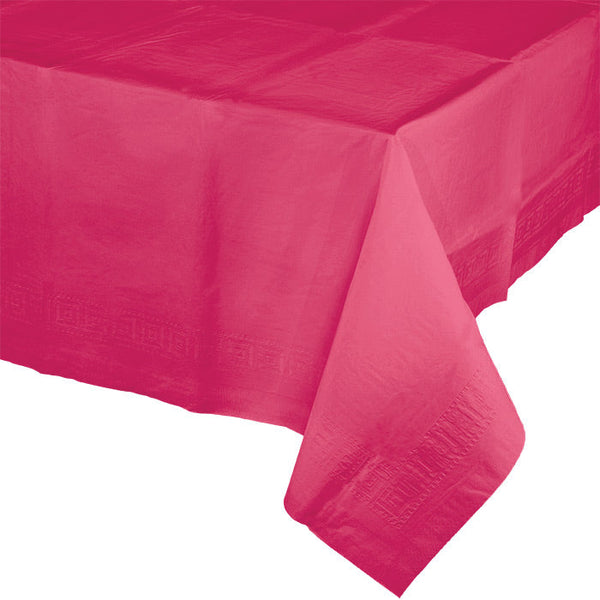 Party Decorations Hot Magenta Tablecover 54