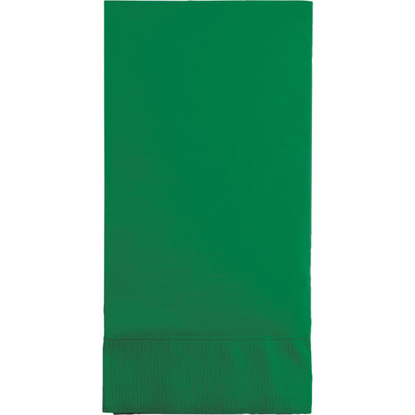 Party Decorations Emerald Green Guest Towel, 3 Ply, 16 ct