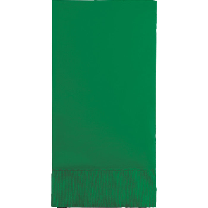 Party Decorations Emerald Green Guest Towel, 3 Ply, 16 ct