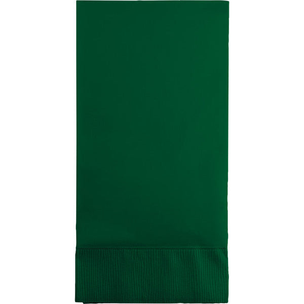 Party Decorations Hunter Green Guest Towel, 3 Ply, 16 ct