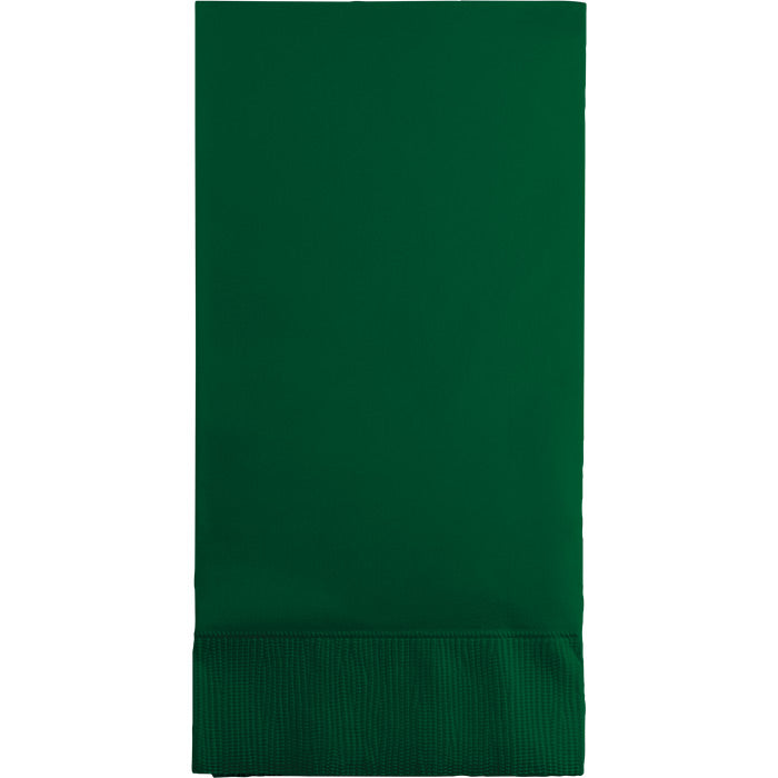 Party Decorations Hunter Green Guest Towel, 3 Ply, 16 ct