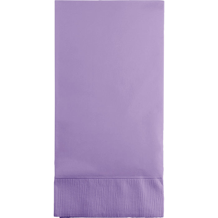 Party Decorations Luscious Lavender Guest Towel, 3 Ply, 16 ct