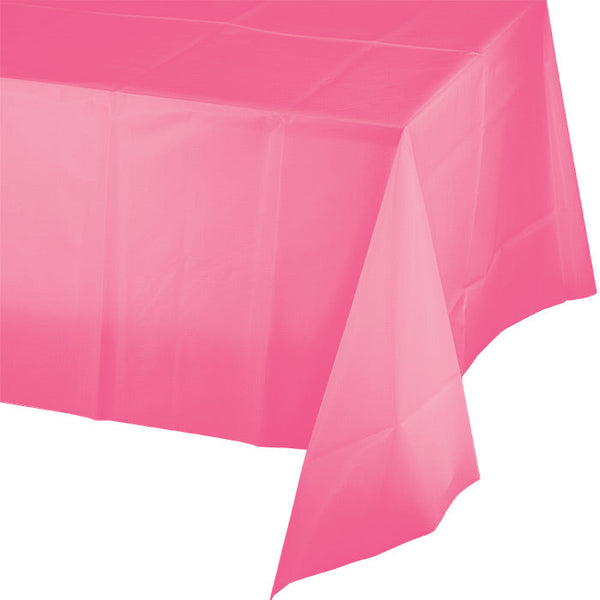 Party Decorations Candy Pink Tablecover Plastic 54