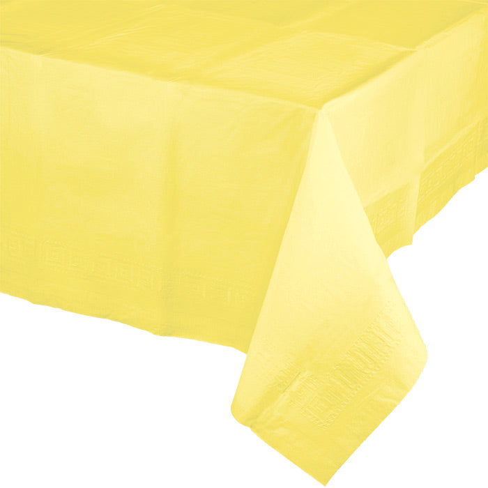 Party Decorations Mimosa Tablecover 54"X 108" Polylined Tissue