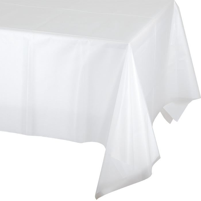 Party Decorations Clear Tablecover Plastic 54" X 108"