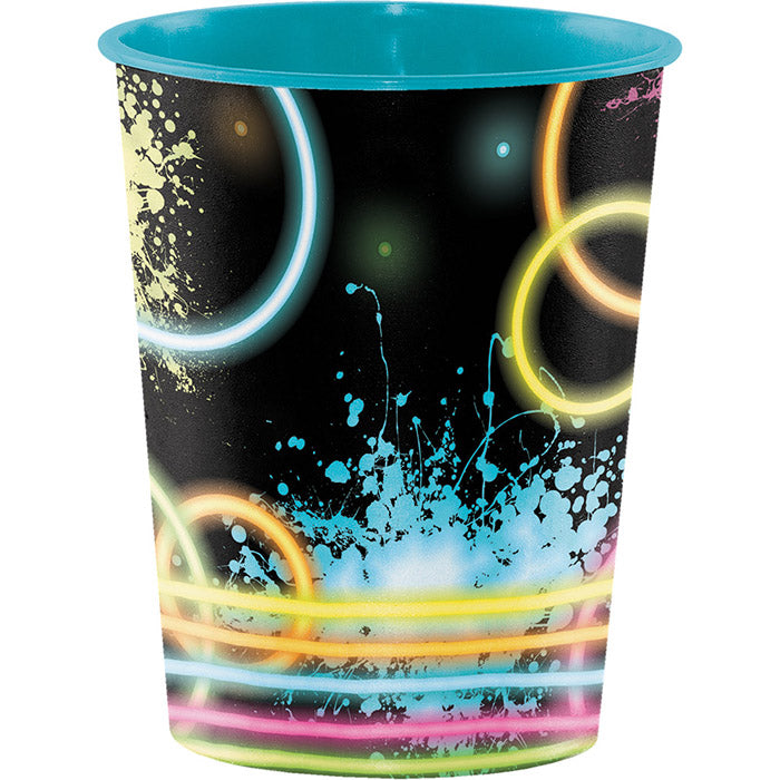 Party Decorations Glow Party Plastic Keepsake Cup 16 Oz.