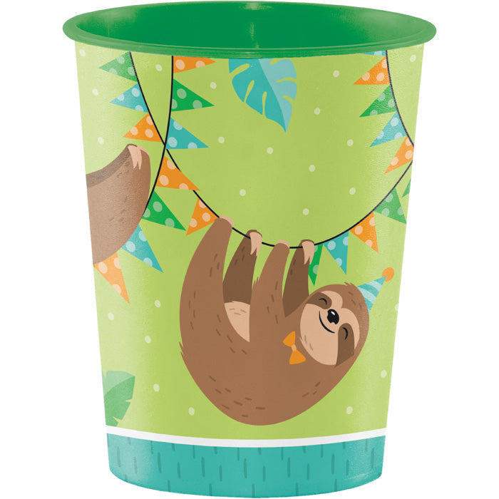 Party Decorations Sloth Party 16 Oz Plastic Cup