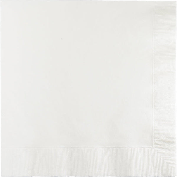 Party Decorations White Luncheon Napkin 2Ply, 150 ct