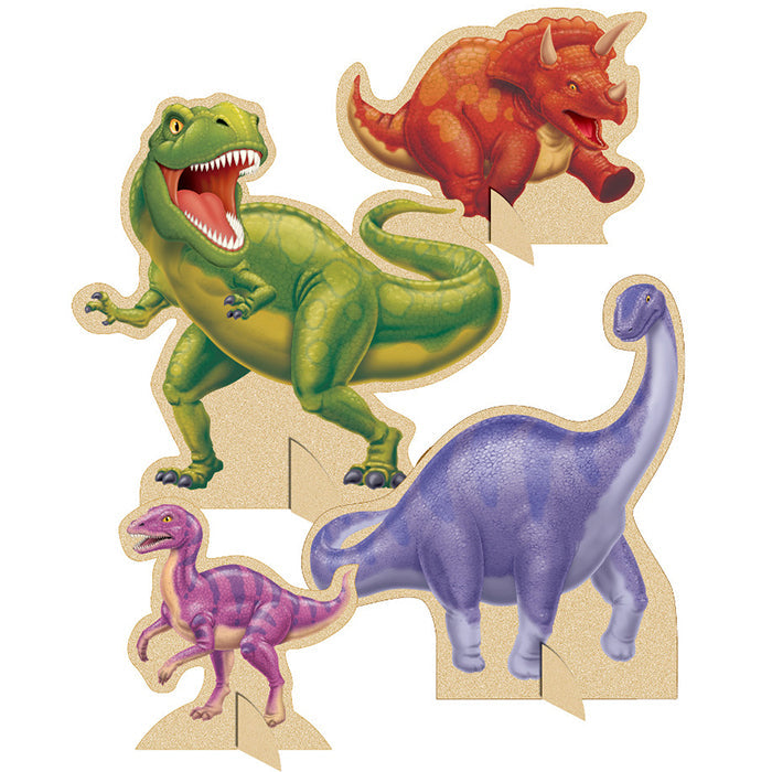 Party Decorations Dinosaur Centerpiece (4/Pkg)