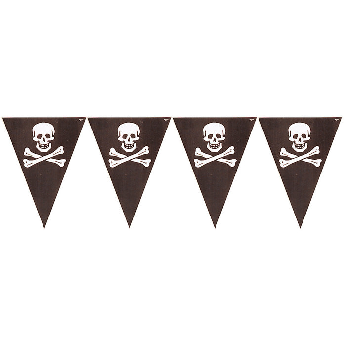 Party Decorations Pirate's Map Flag Banner