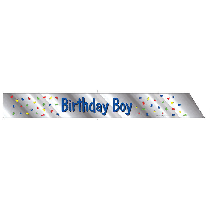 Party Decorations Birthday Boy Sash