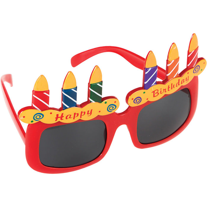 Party Decorations Birthday Cake Glasses