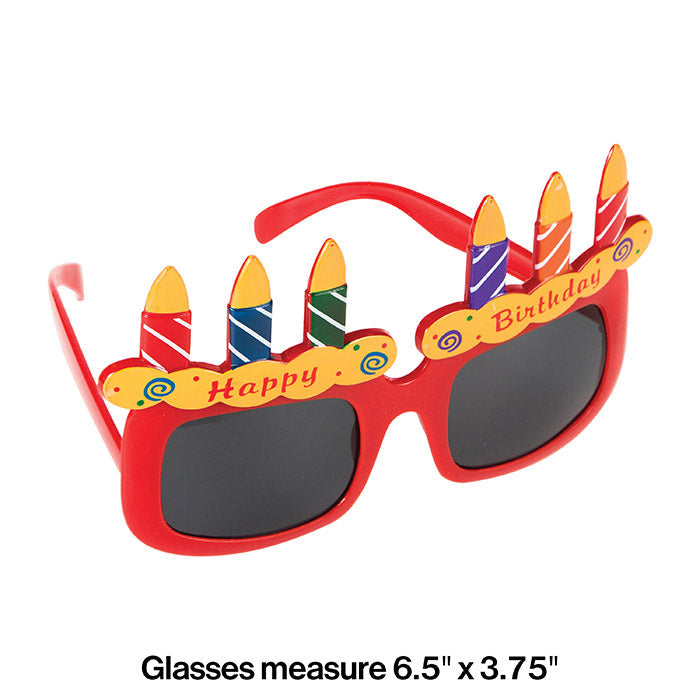 Party Decorations Birthday Cake Glasses