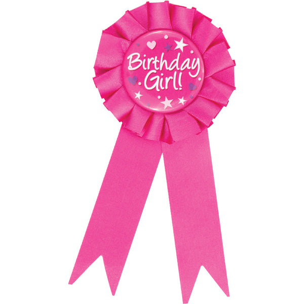 Party Decorations Birthday Girl Award Ribbon