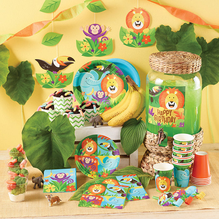 Party Decorations Jungle Safari Napkins, 16 ct