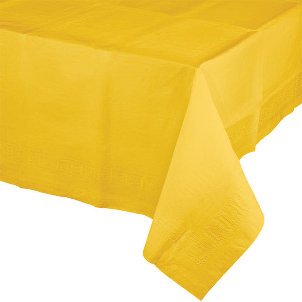 Party Decorations School Bus Yellow Tablecover 54