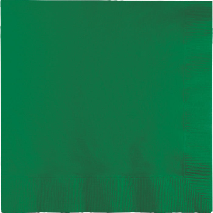 Party Decorations Emerald Green Luncheon Napkin 2Ply, 50 ct