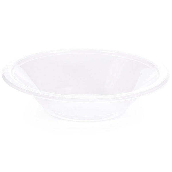 Party Decorations Clear 12 Oz Plastic Bowls, 20 ct